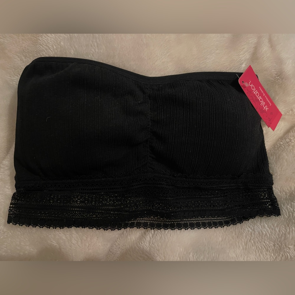 Xhilaration (Target) seamless bralette/ bandeau bra